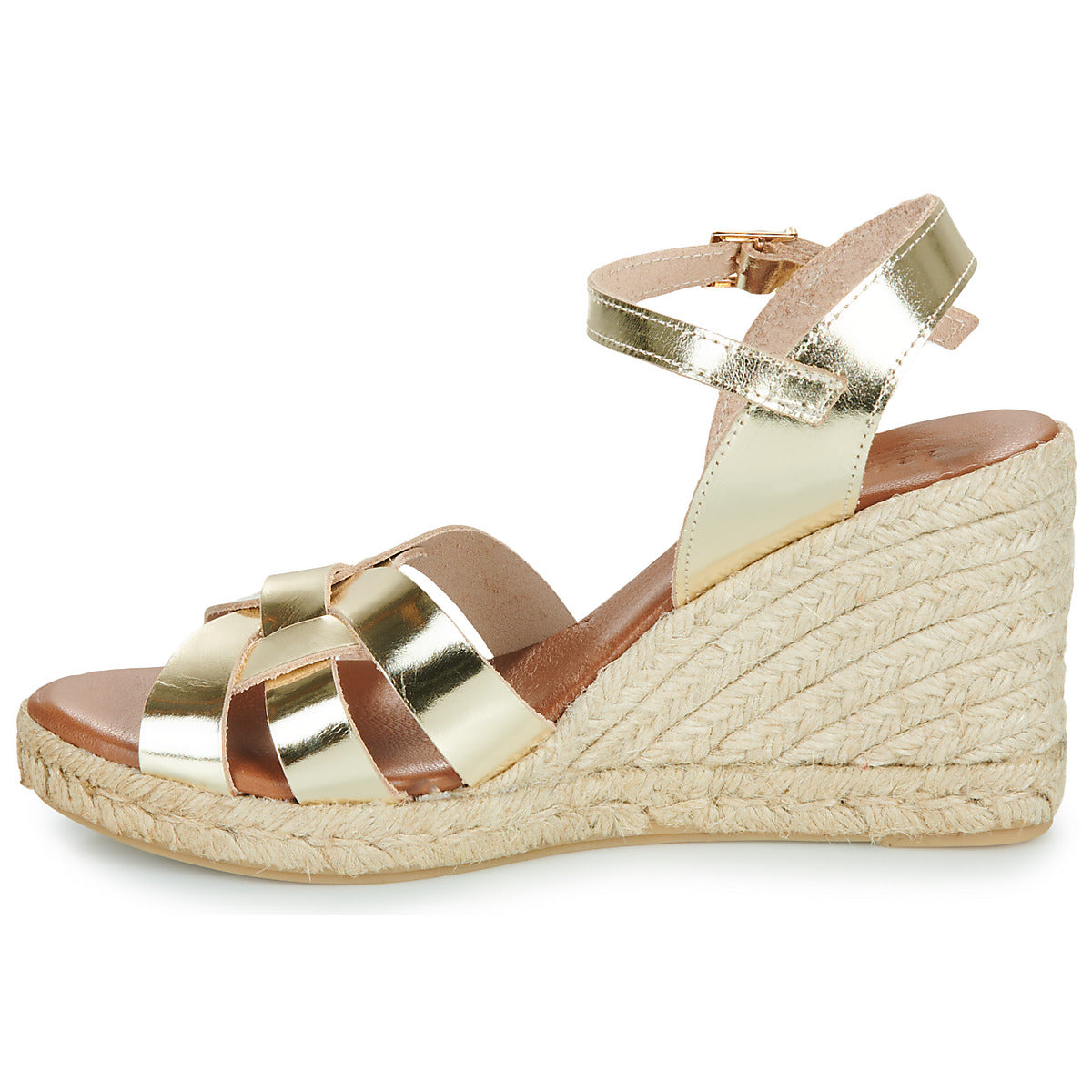 Sandali Donna Maison Minelli IBIS-MET-PLATINE Oro