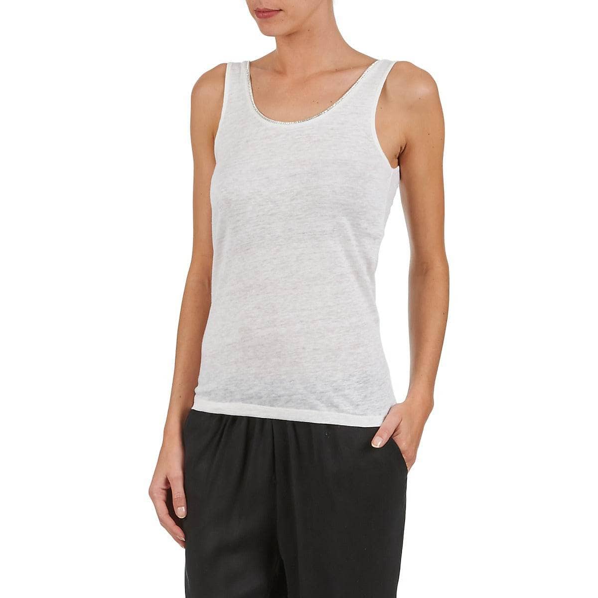 Top Donna Majestic 701 Bianco