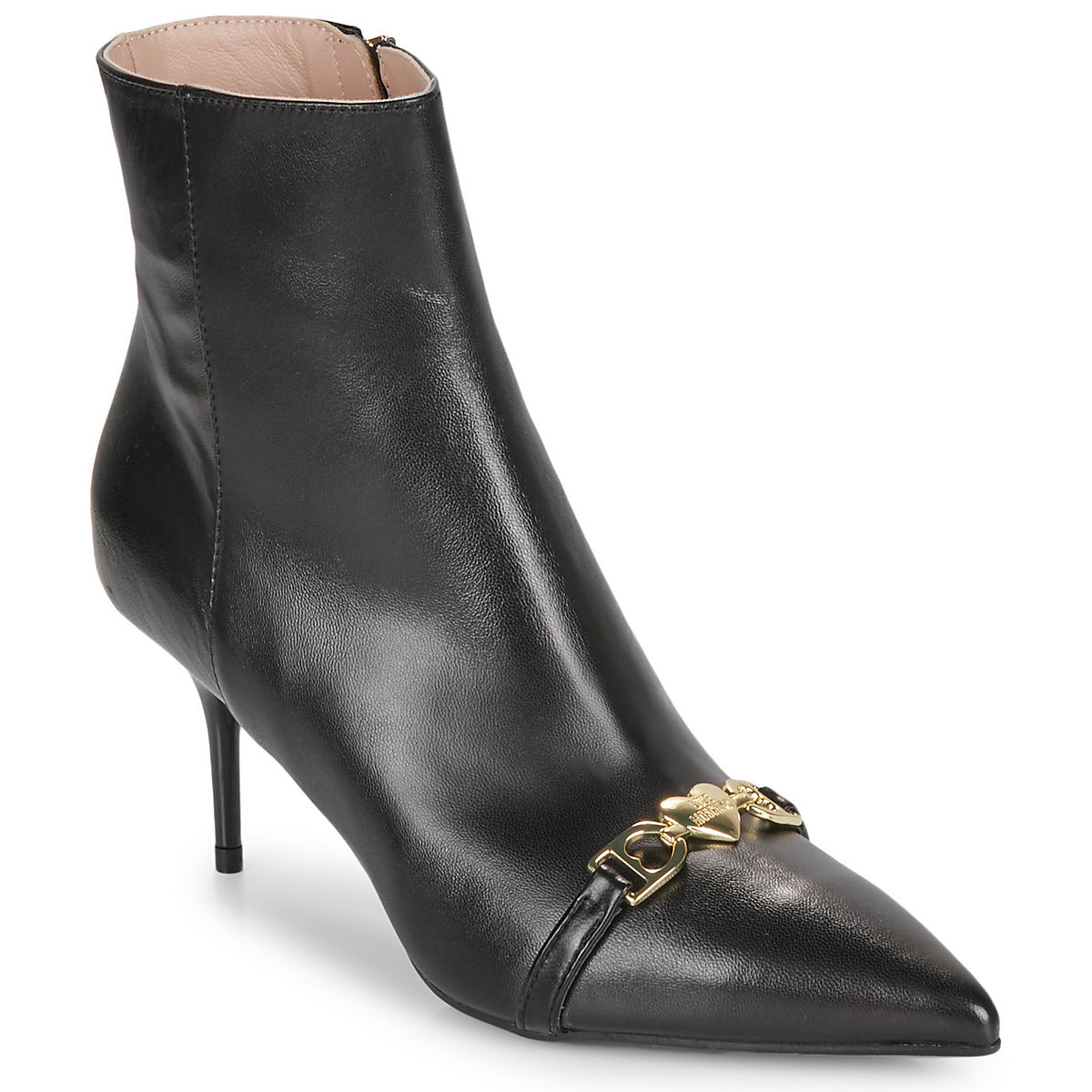 Stivaletti Donna Love Moschino LOVE CHAIN-STRAP Nero