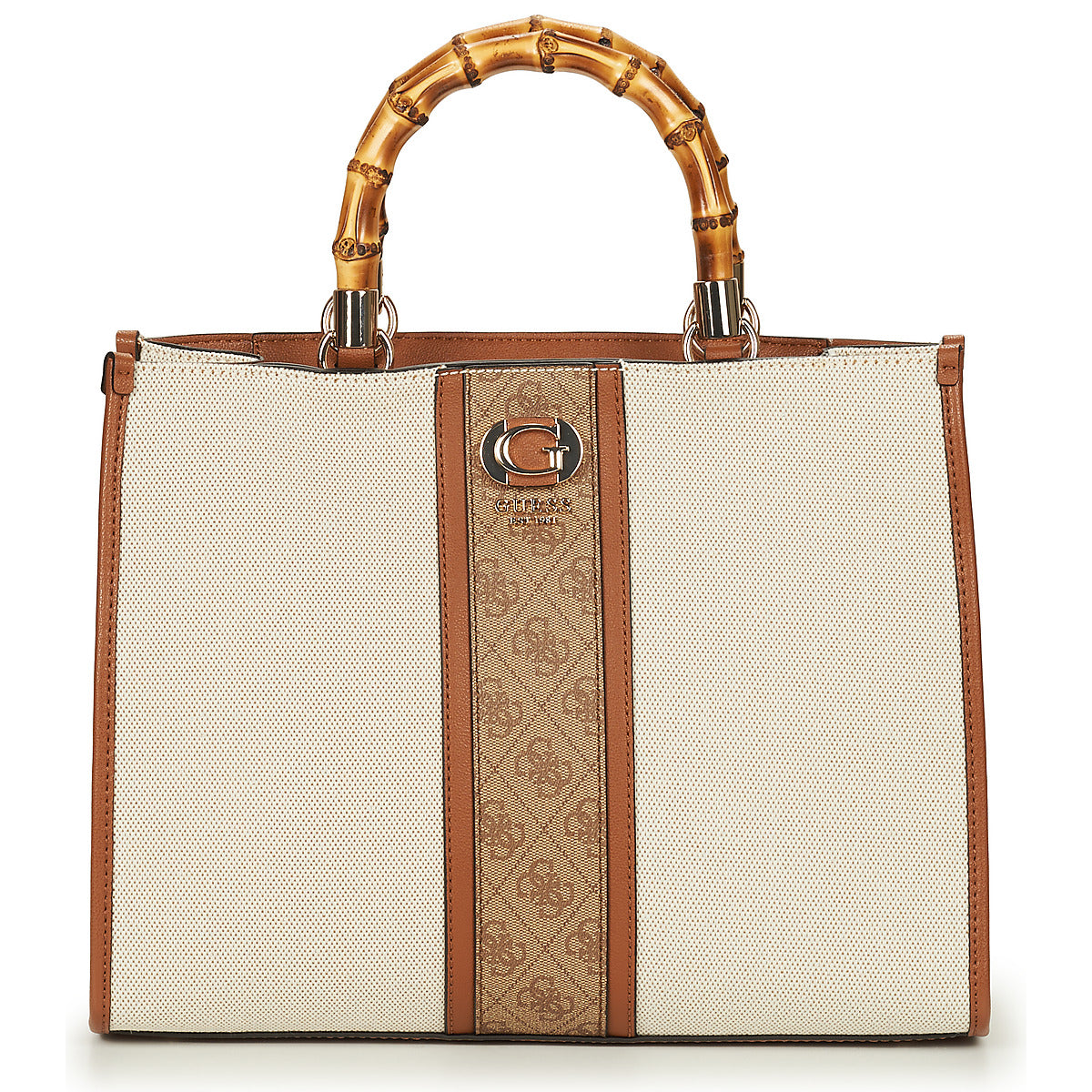 Borsa Shopping Donna Guess  KERIMA TOTE  Beige