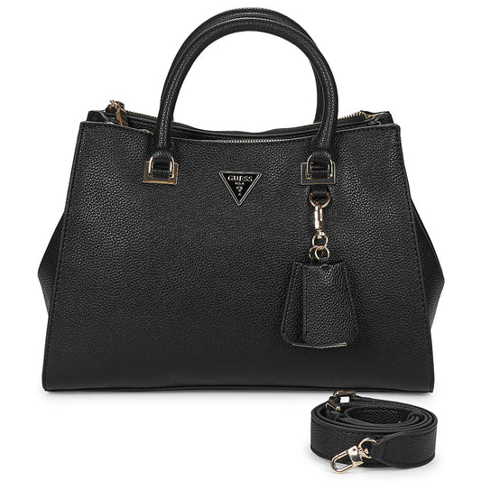 Borsette Donna Guess  CRESIDA SOCIETY SATCHEL  Nero