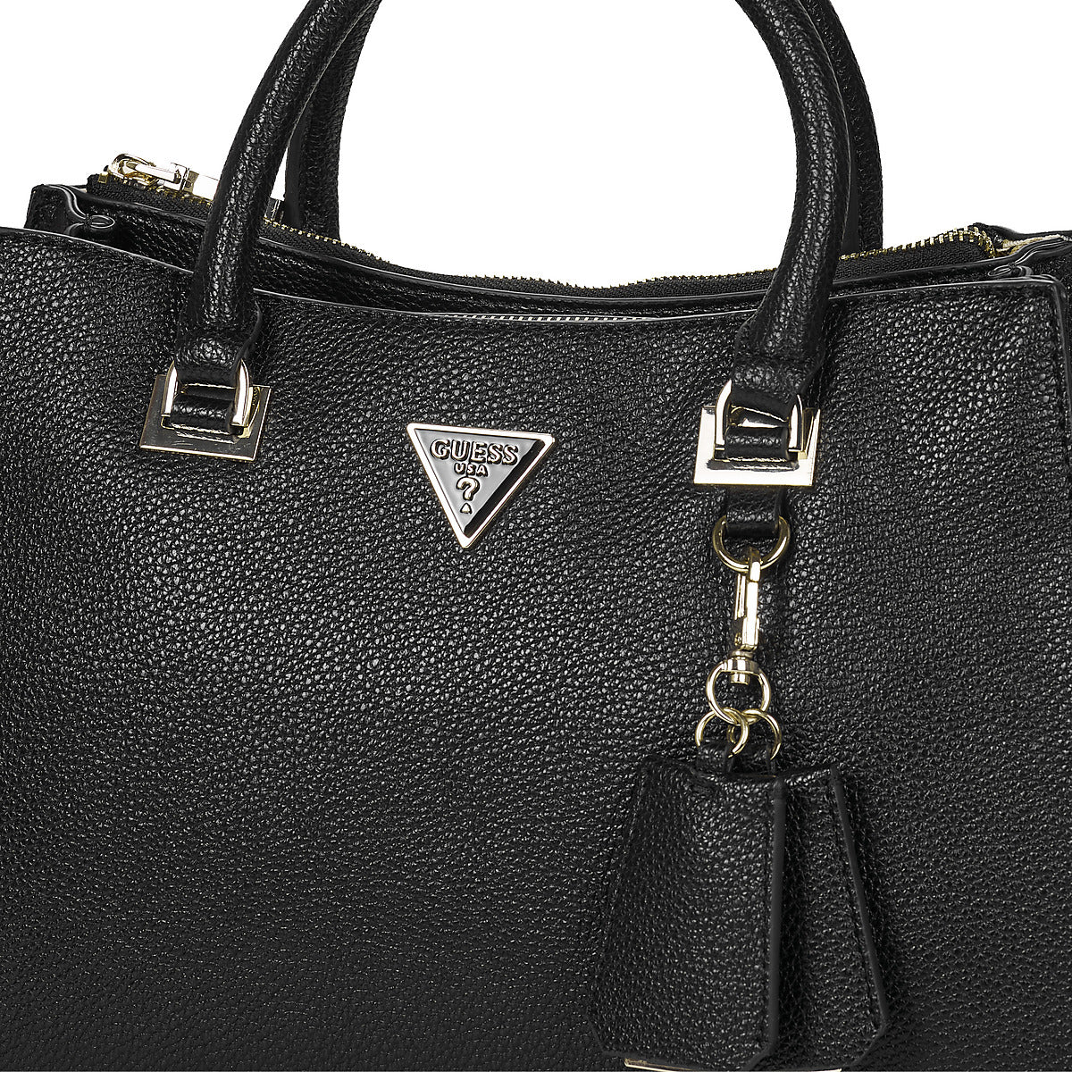 Borsette Donna Guess  CRESIDA SOCIETY SATCHEL  Nero