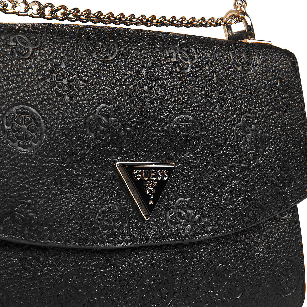 Borsa a tracolla Donna Guess  CRESIDIA CONVERTIBLE CROSSBODY  Nero