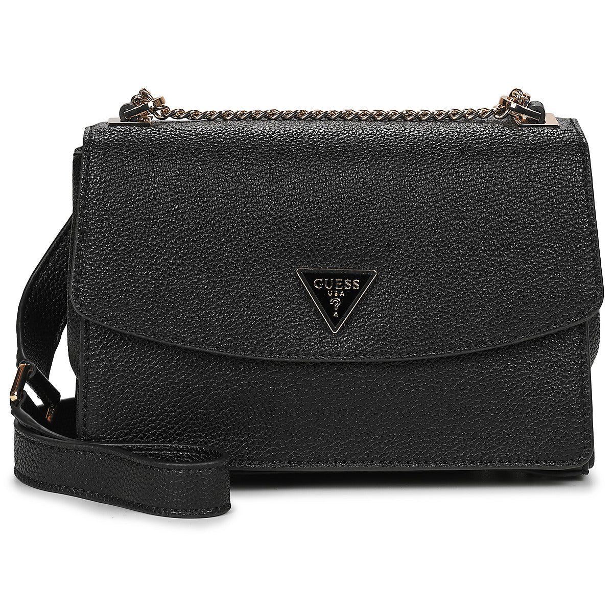 Borsa a tracolla Donna Guess  CRESIDIA CONVERTIBLE CROSSBODY  Nero