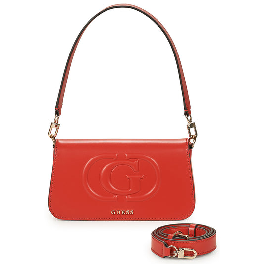 Borsa a spalla Donna Guess  ECO MIETTA FLAP SHOULDER  Rosso