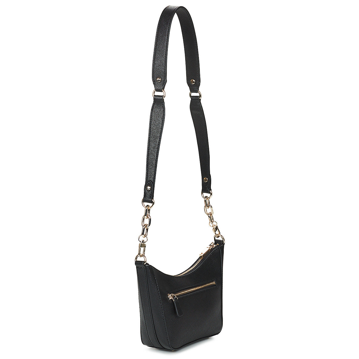Borsa a spalla Donna Guess ACO GLORIANNA TOP ZIP SHLOUDER Nero
