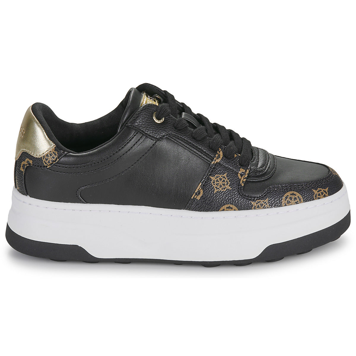 Sneakers basse Donna Guess  QUEENZ  Nero