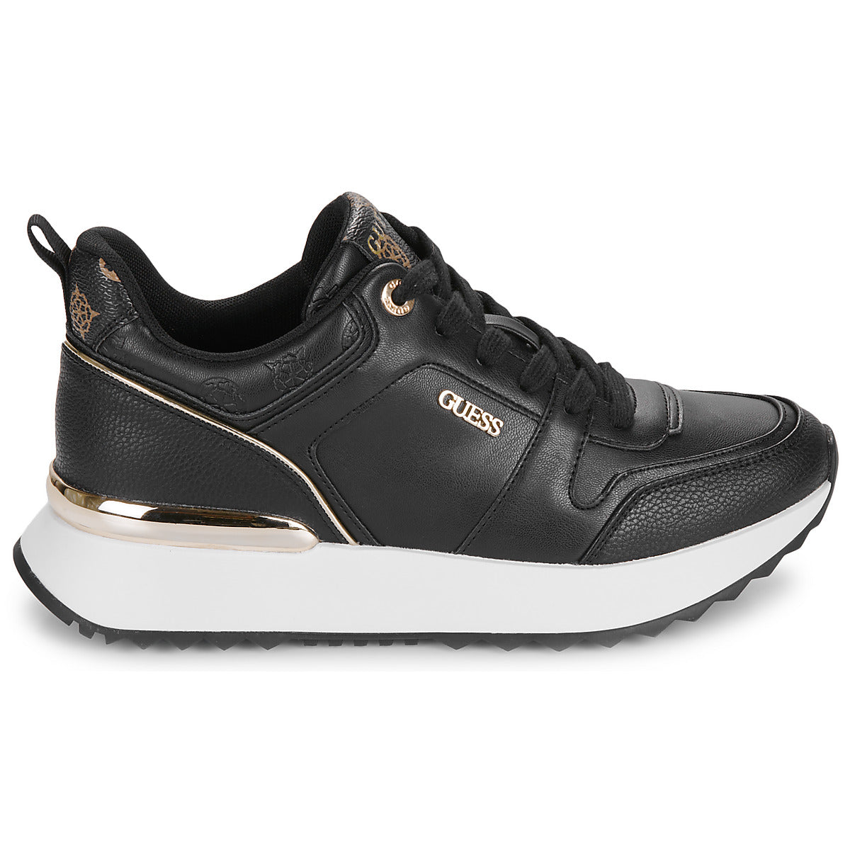 Sneakers basse Donna Guess KADDY Nero