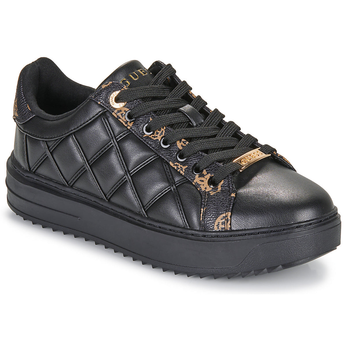 Sneakers basse Donna Guess DATTICE Nero