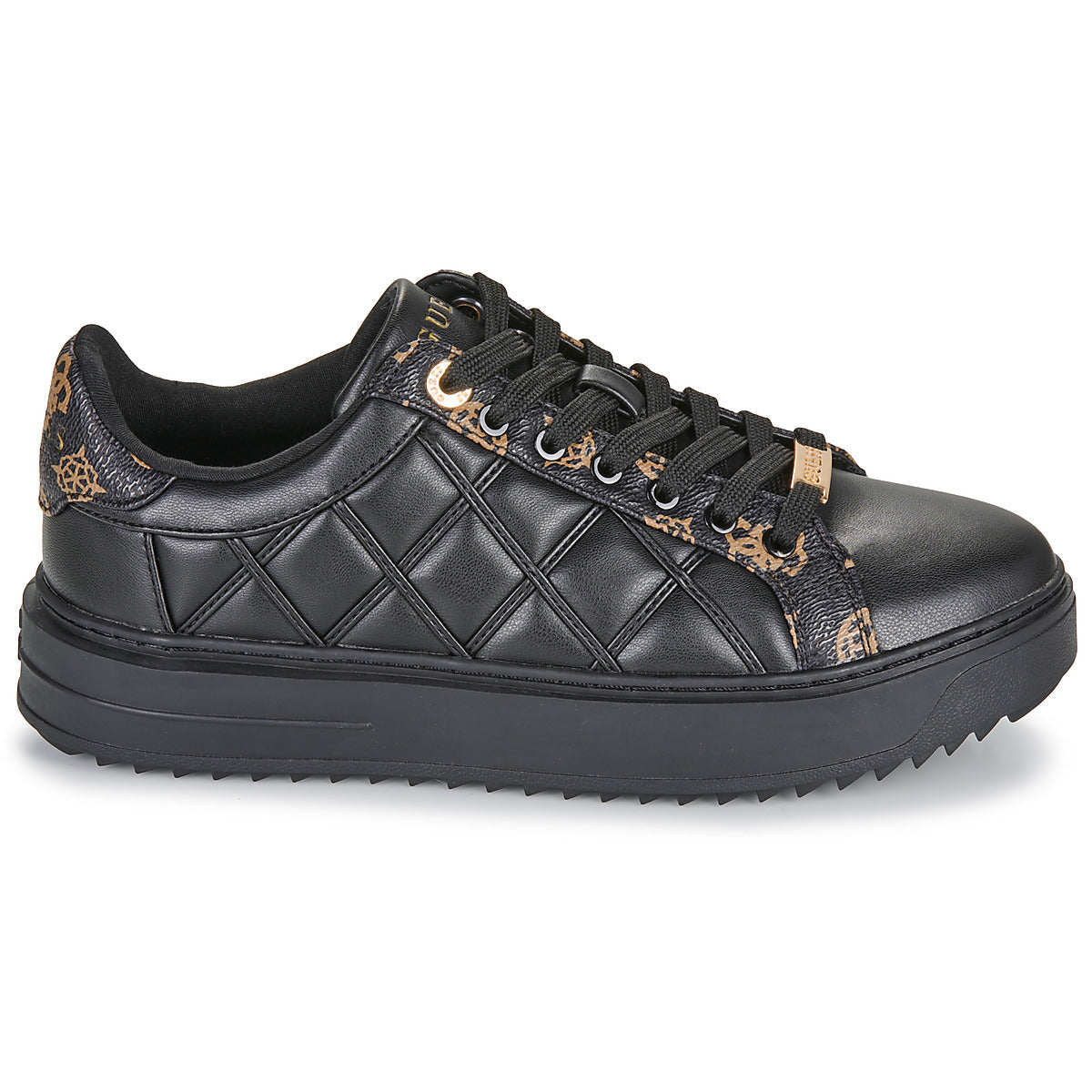 Sneakers basse Donna Guess DATTICE Nero