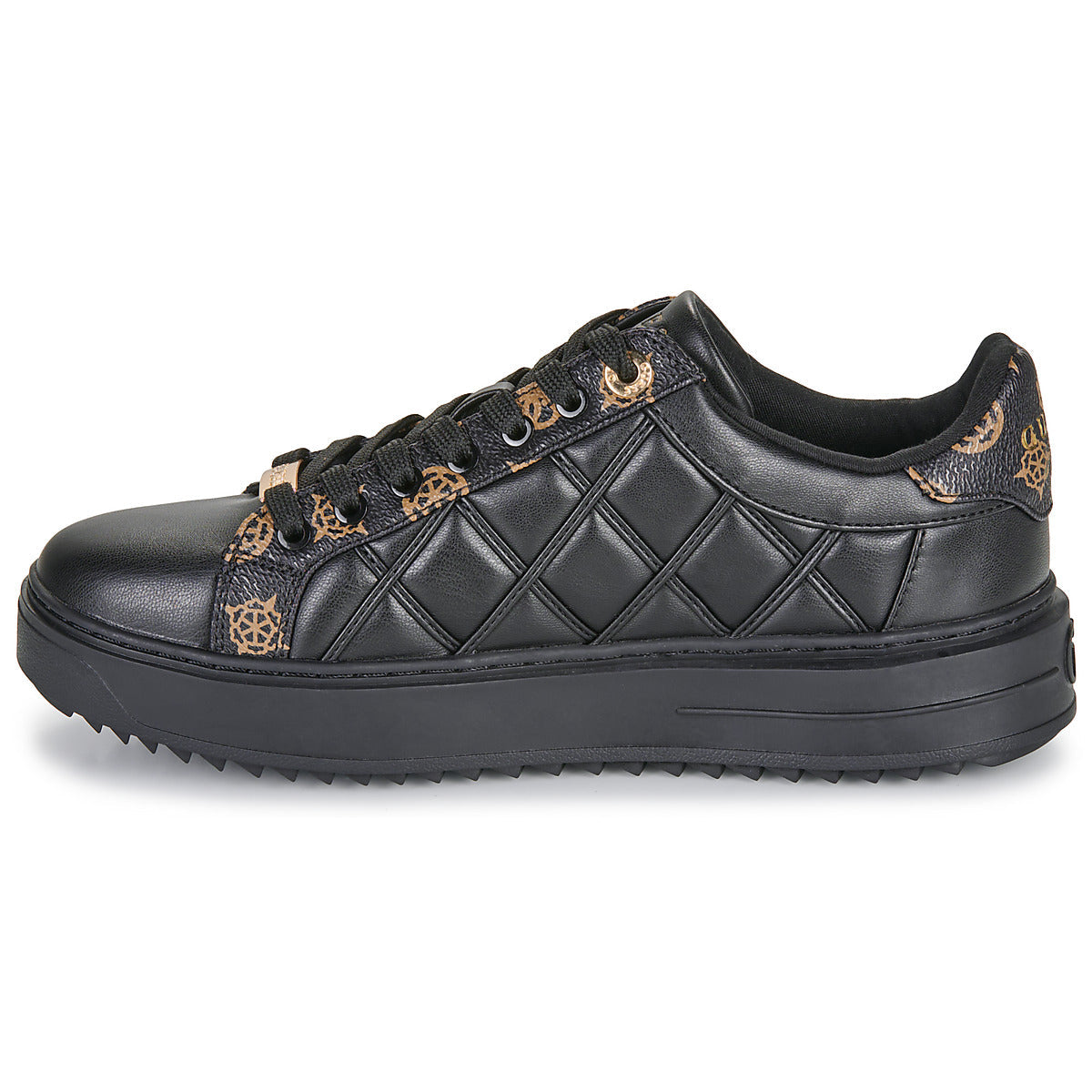 Sneakers basse Donna Guess DATTICE Nero