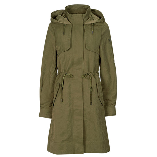 Parka Donna Guess  NATASHA PARKA DETACHABLE  Kaki