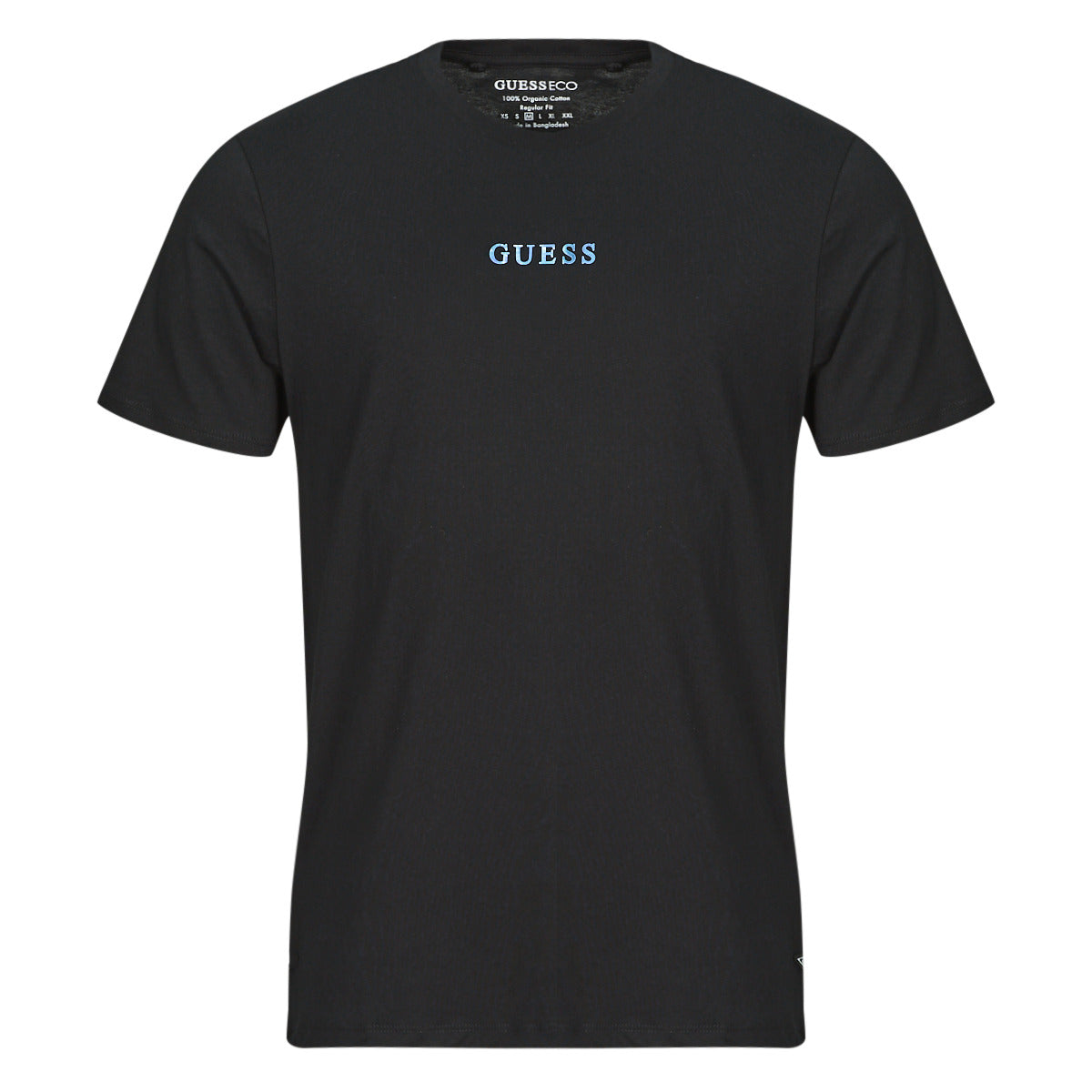 T-shirt Uomo Guess  SS BSC PAINTED QUATTRO G TEE  Nero