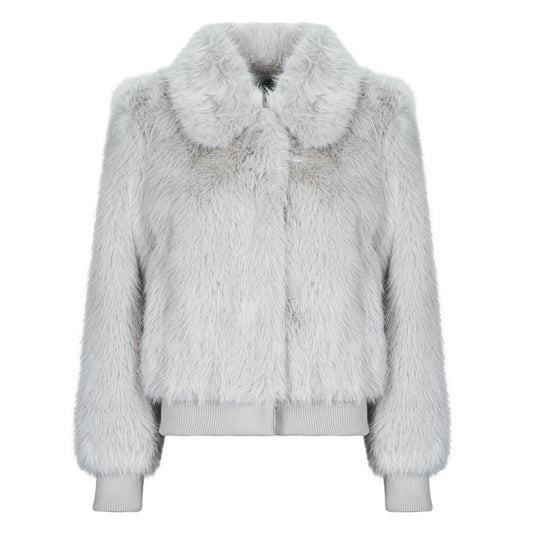 Giubbotto Donna Guess LS SOAVE BOMBER JACKET Grigio