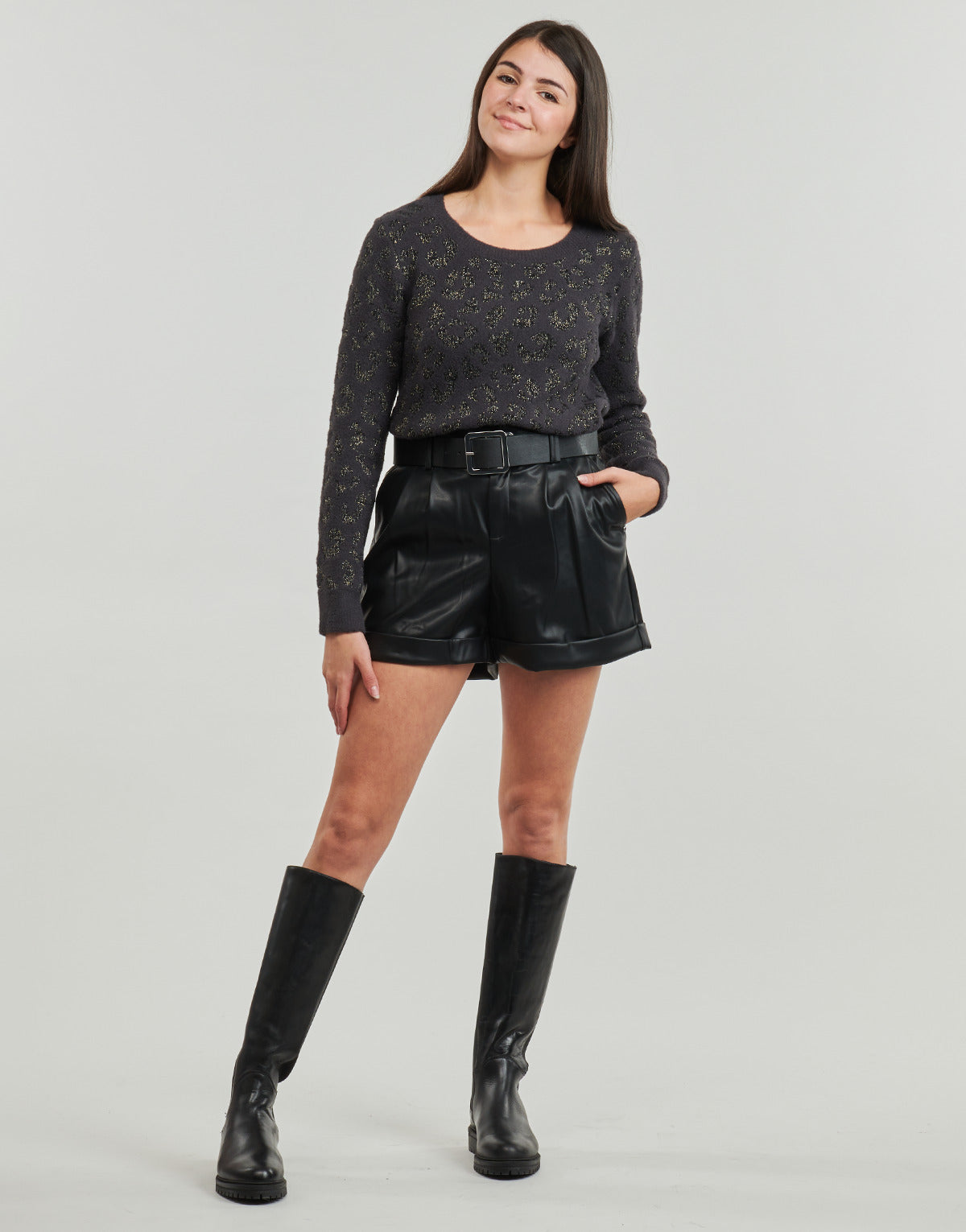 Shorts Donna Morgan SHINGRA Nero