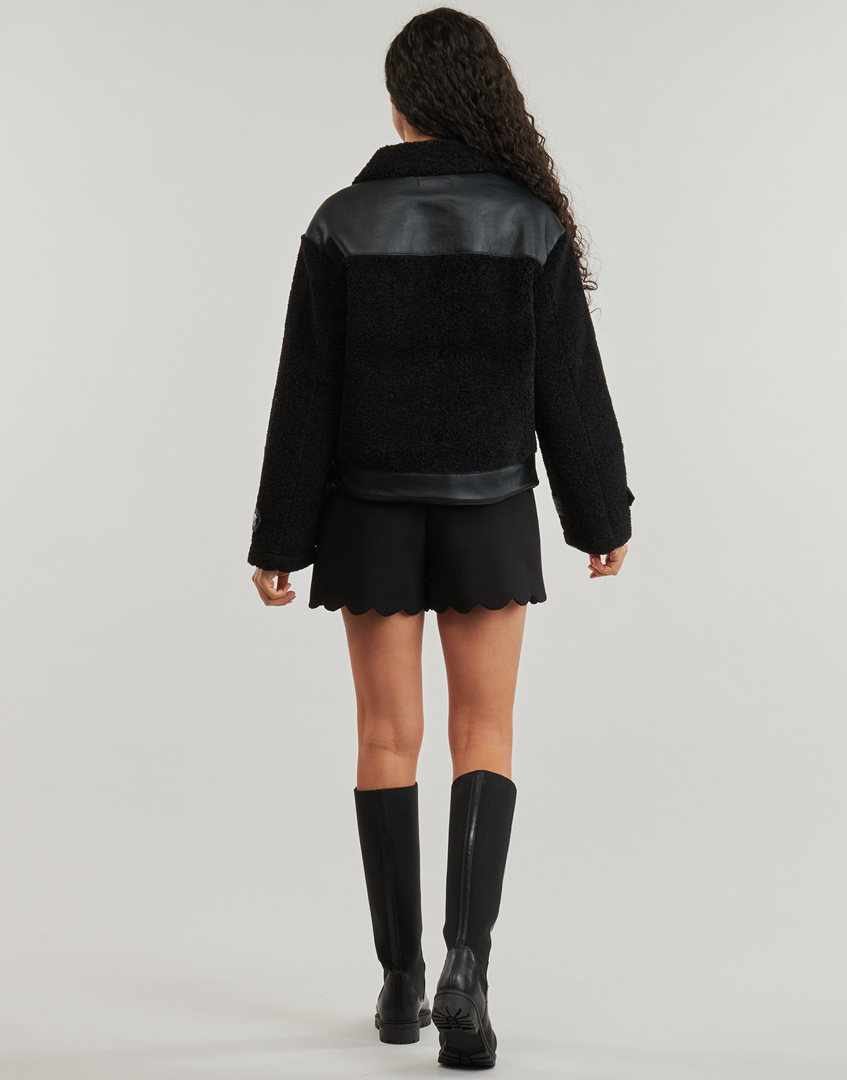 Giubbotto Donna Morgan GSHEEP Nero