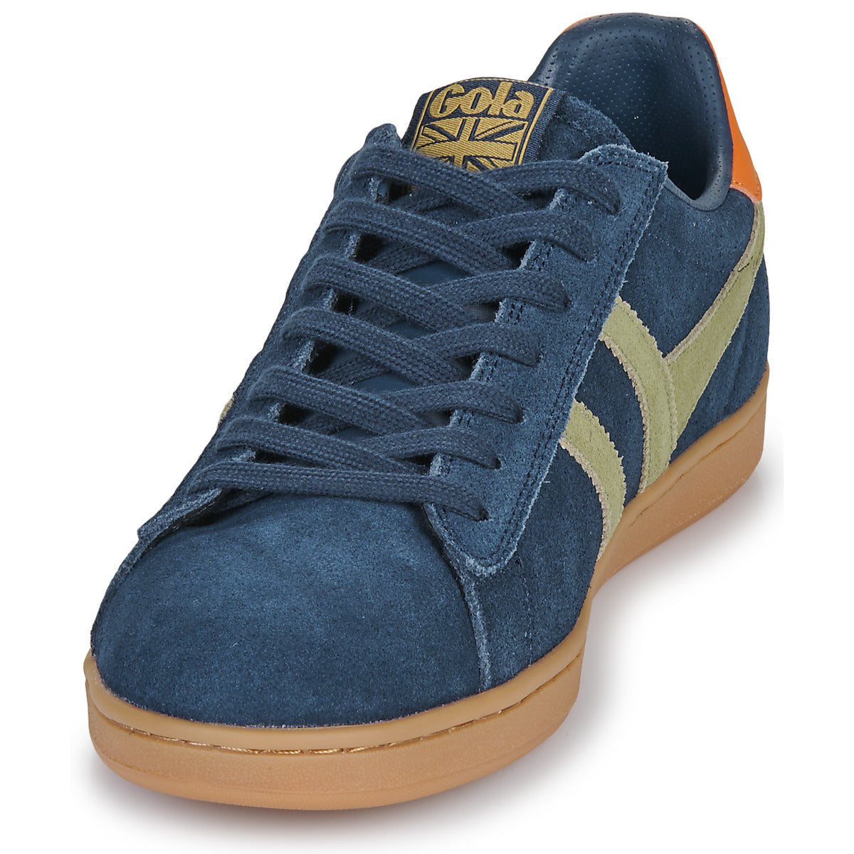 Sneakers Uomo Gola  Equipe II Suede  Blu