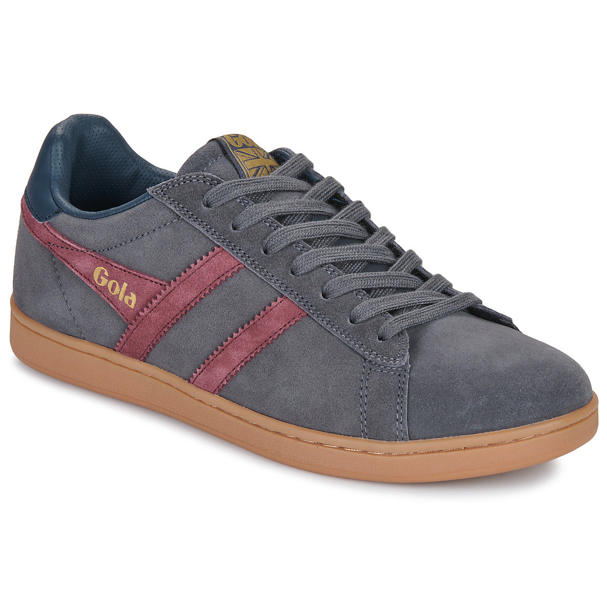 Sneakers Uomo Gola  Equipe II Suede  Grigio