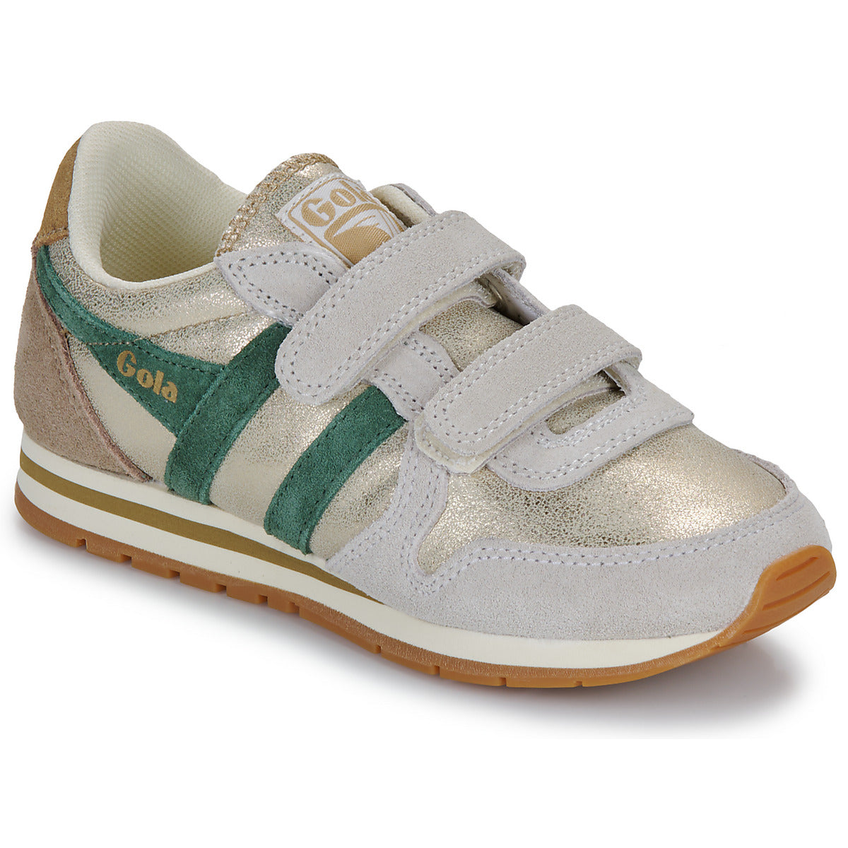 Scarpe bambini ragazza Gola  Daytona Blaze Strap  Beige