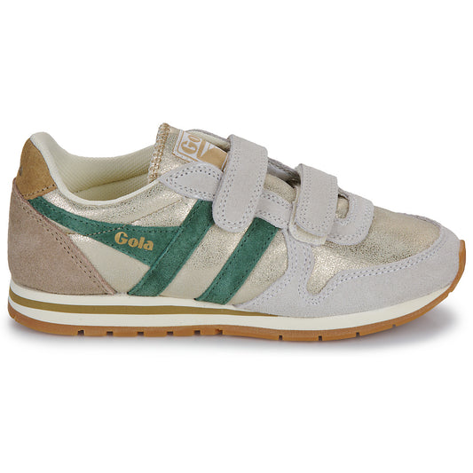 Scarpe bambini ragazza Gola  Daytona Blaze Strap  Beige