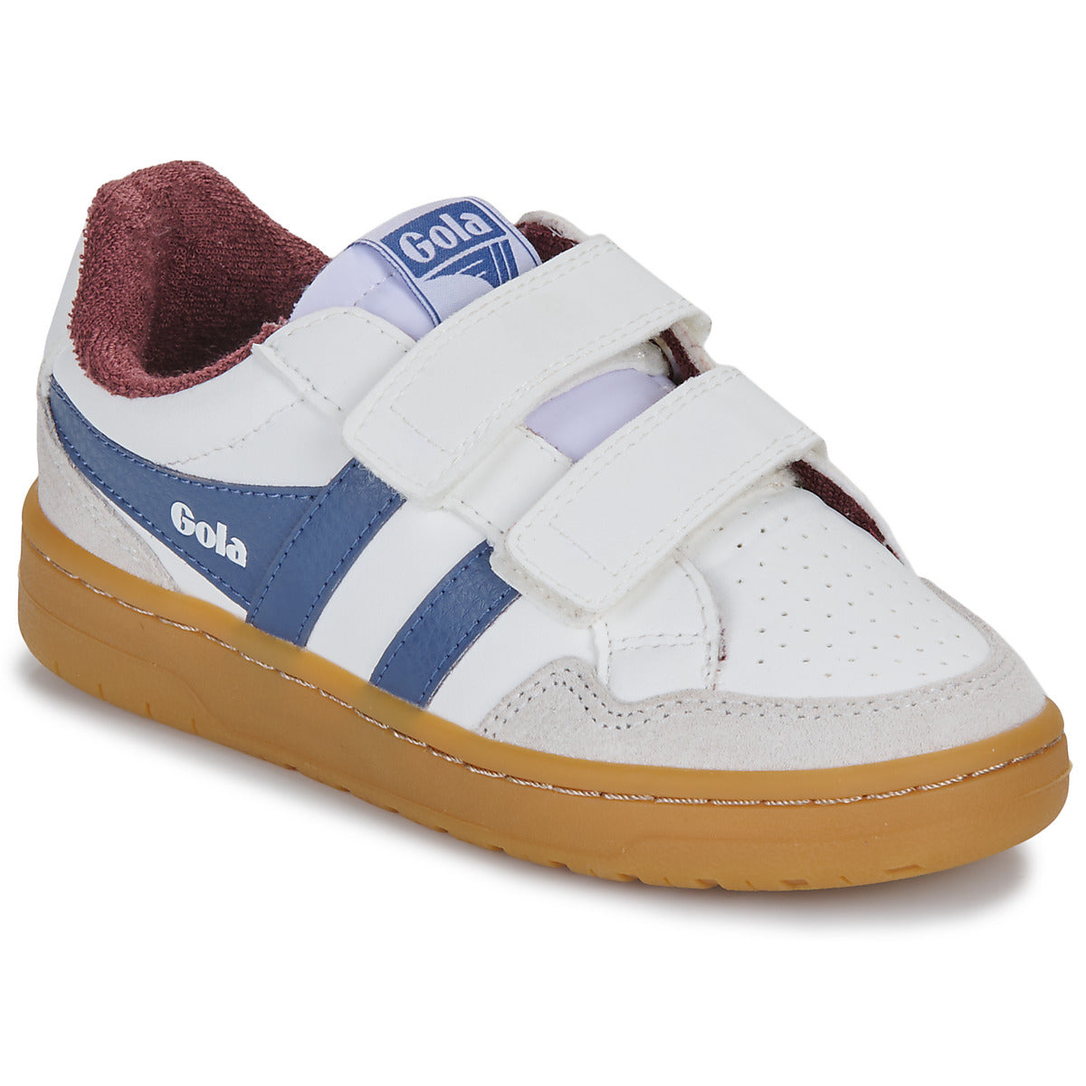 Scarpe bambini ragazzo Gola  Eagle Strap  Bianco