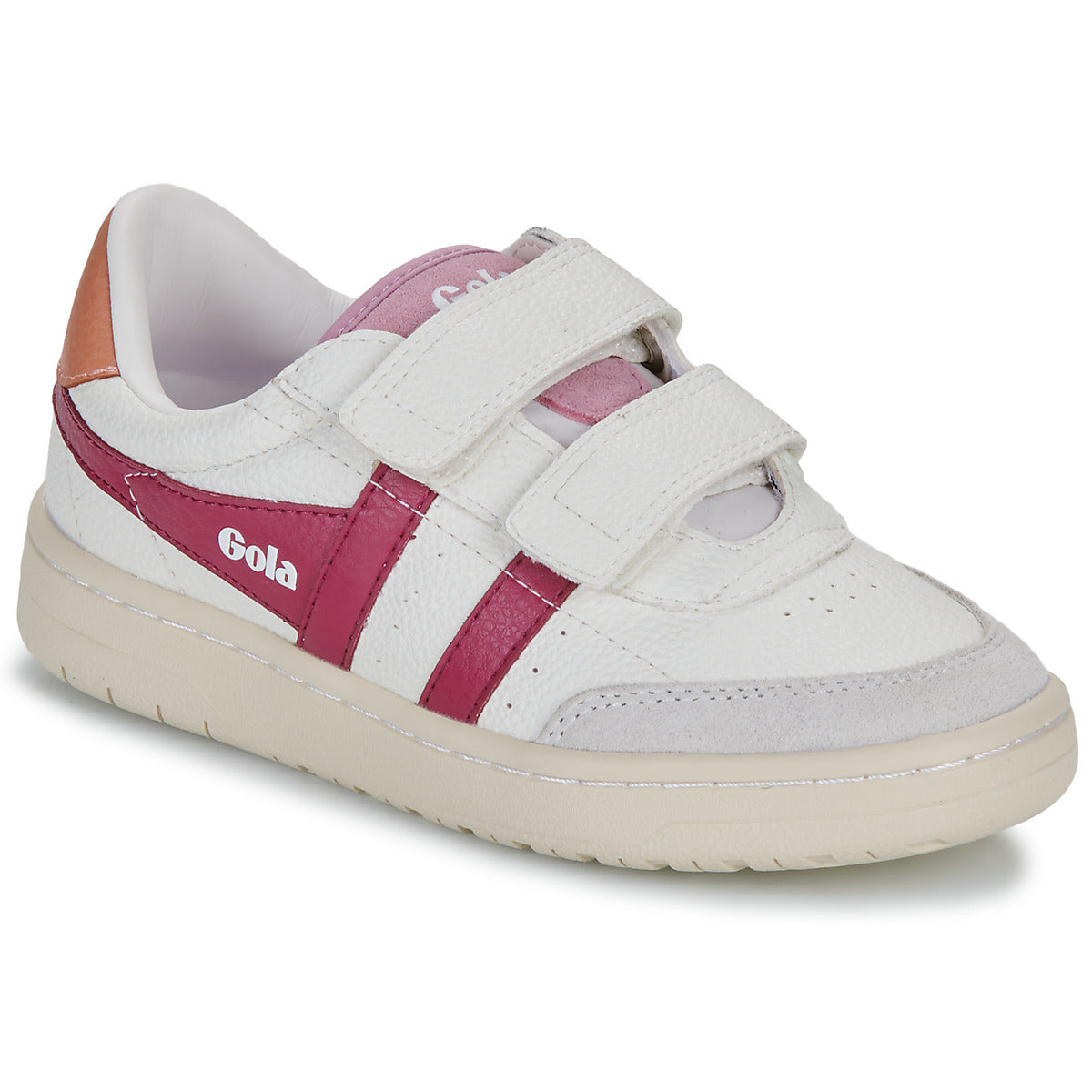 Scarpe bambini ragazza Gola  Falcon Strap  Bianco