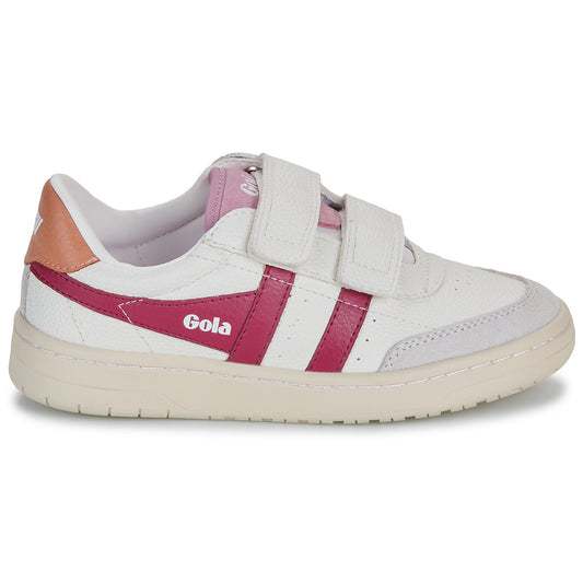 Scarpe bambini ragazza Gola  Falcon Strap  Bianco