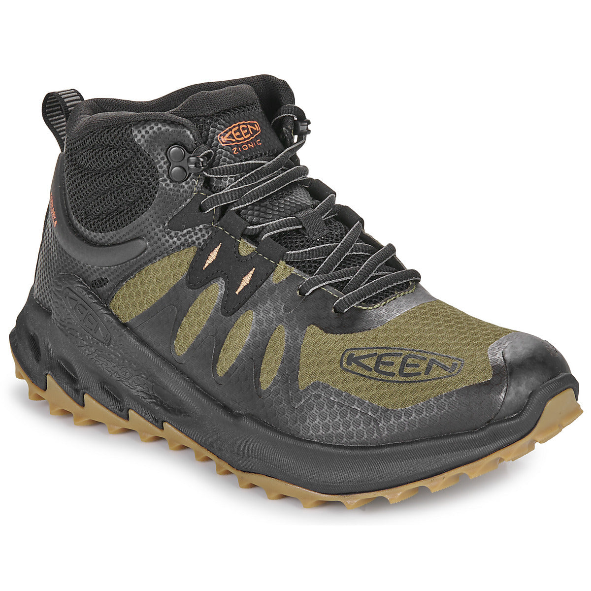 Scarpe da trekking Uomo Keen ZIONIC MID WP Kaki