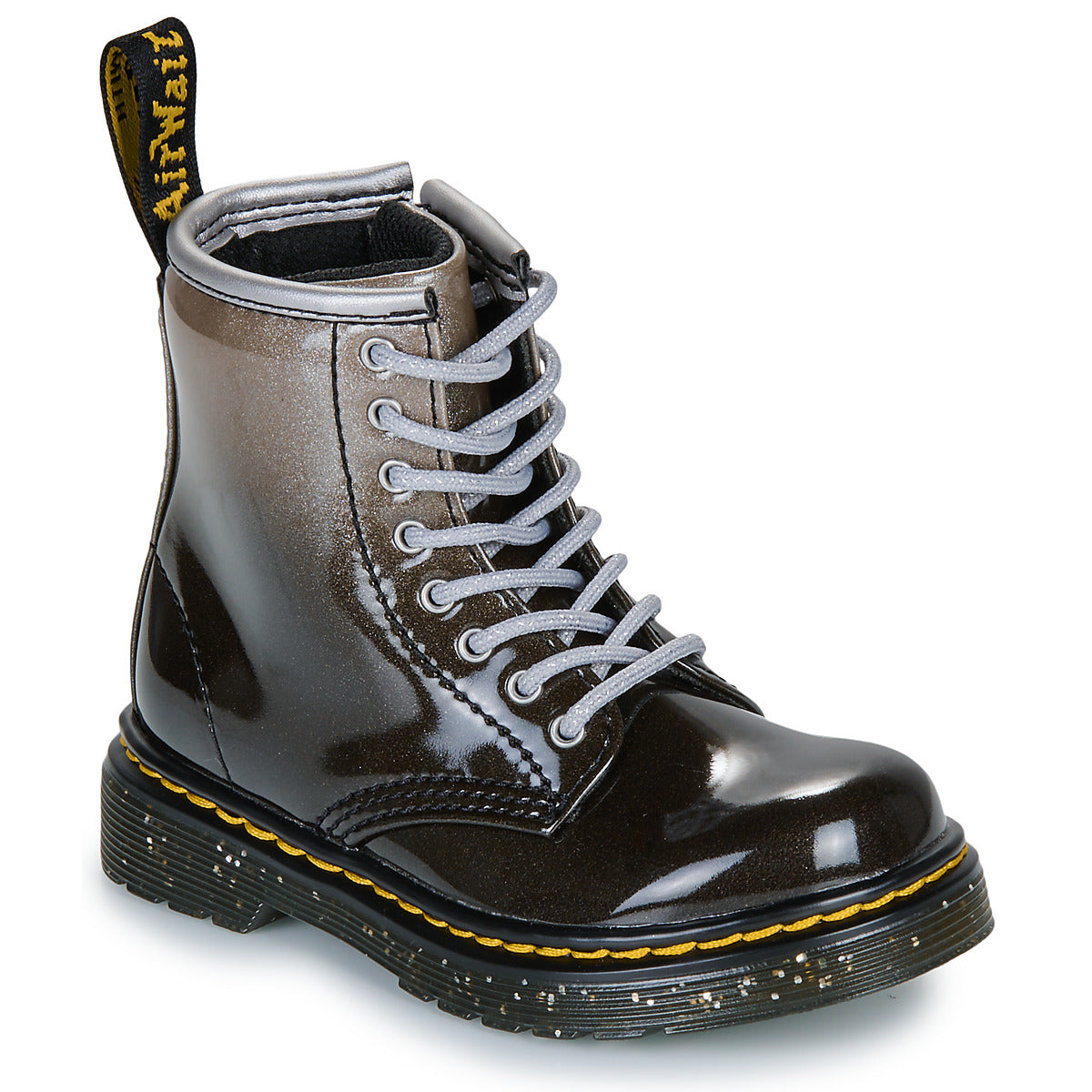 Stivaletti bambini ragazza Dr. Martens  GLITTER  Nero