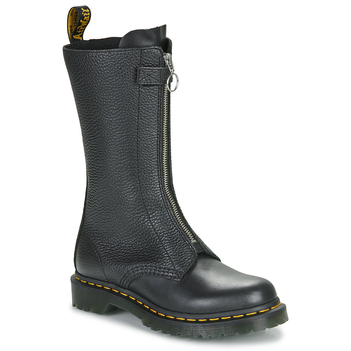 Stivali Donna Dr. Martens  1B99 FRONT ZIP BLACK WANAMA  Nero