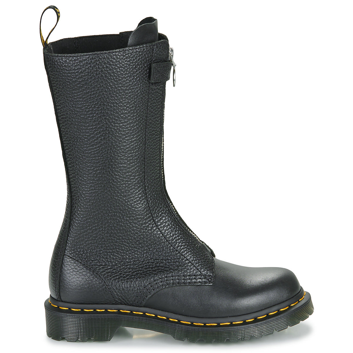 Stivali Donna Dr. Martens  1B99 FRONT ZIP BLACK WANAMA  Nero