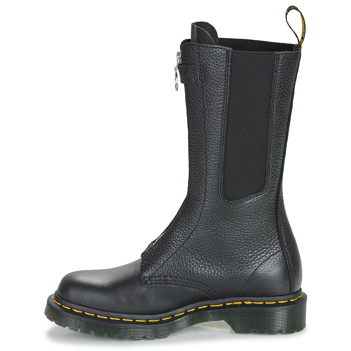 Stivali Donna Dr. Martens  1B99 FRONT ZIP BLACK WANAMA  Nero