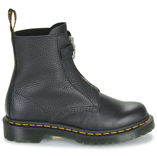 Stivaletti Donna Dr. Martens  1460 FRONT ZIP BLACK WANAMA  Nero