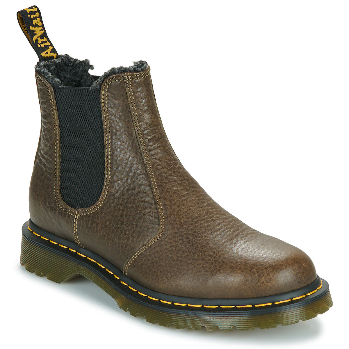 Stivaletti Donna Dr. Martens  2976 DMS OLIVE GRIZZLY  Marrone