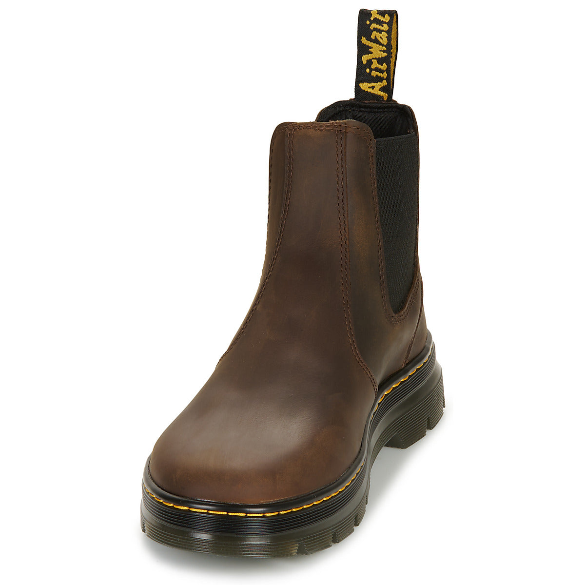 Stivaletti Uomo Dr. Martens  EMBURY DARK BROWN CRAZY HORSE  Marrone