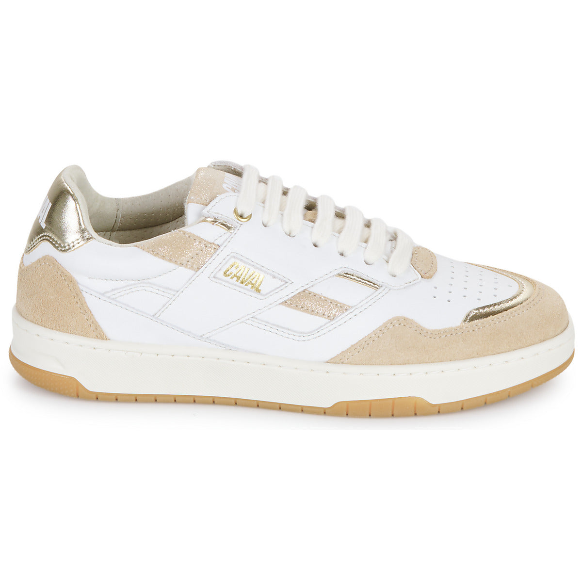 Sneakers basse Donna Caval PLAYGROUND Bianco