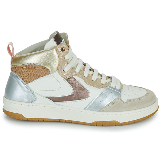 Sneakers alte Donna Caval MID SNAKE Oro