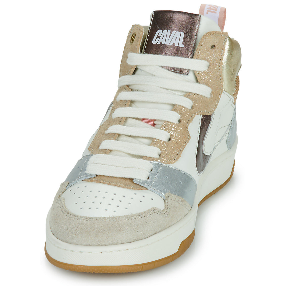 Sneakers alte Donna Caval MID SNAKE Oro