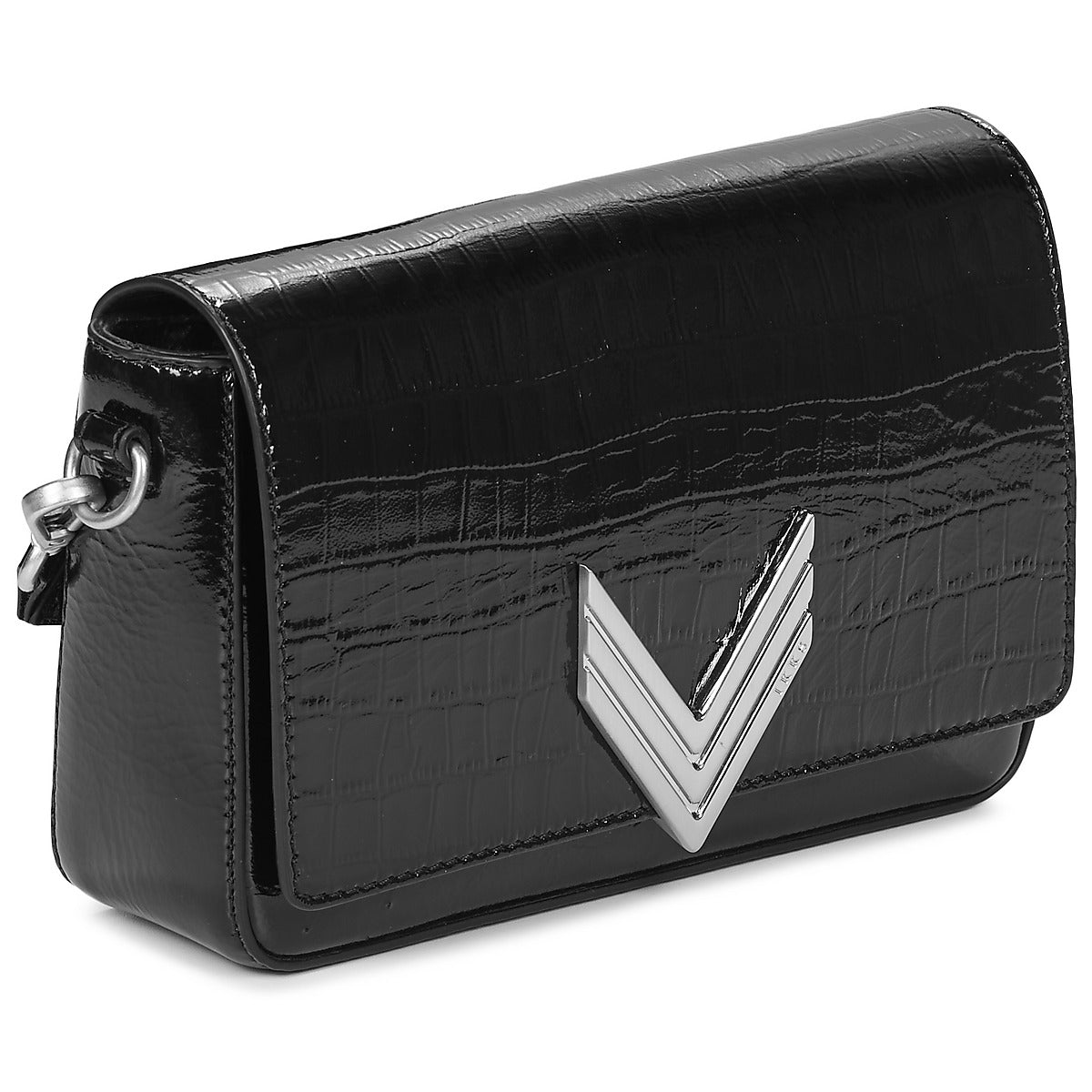 Borsa a tracolla Donna Ikks 111 VARNISH Nero