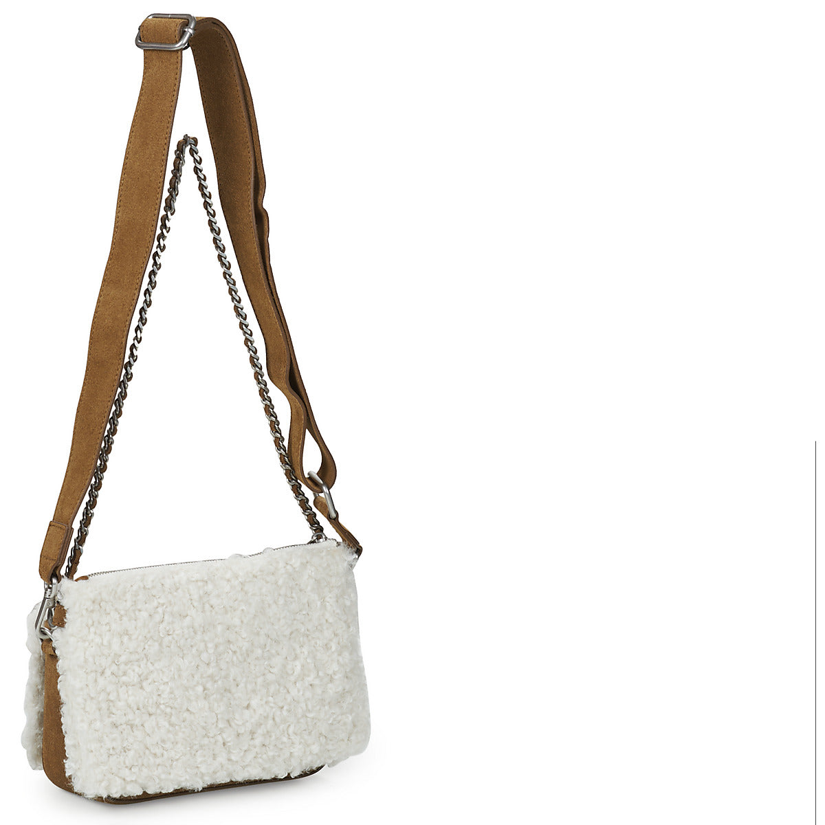 Borsa a tracolla Donna Ikks 111 SHEARLING Beige