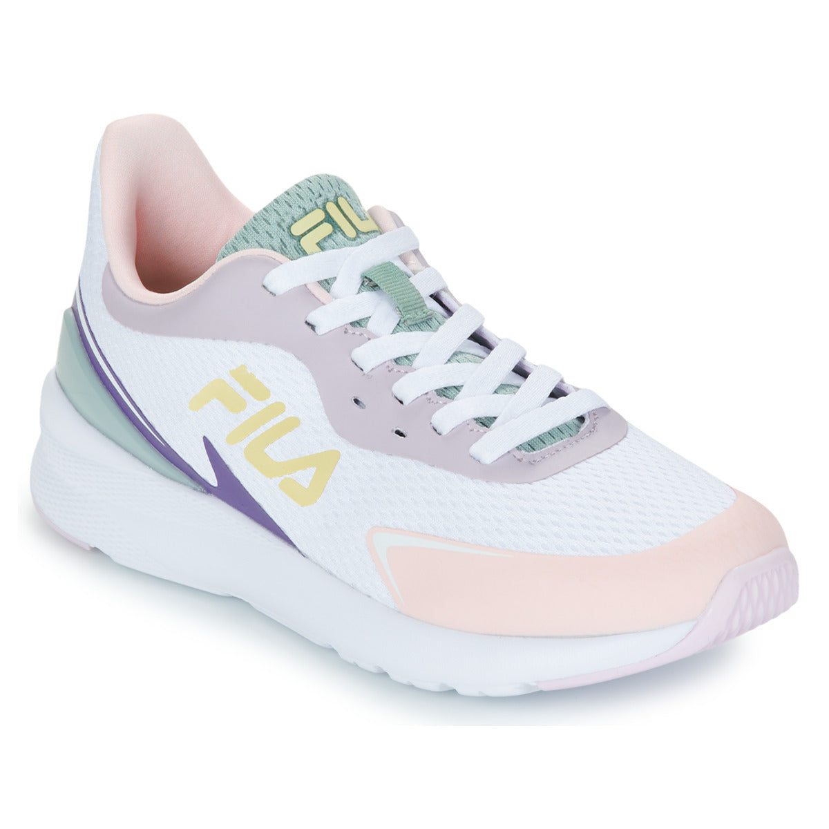 Scarpe bambini ragazza Fila  CRUSHER teens  Bianco