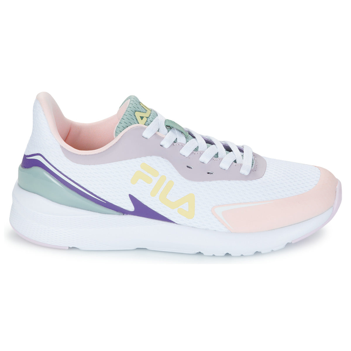 Scarpe bambini ragazza Fila  CRUSHER teens  Bianco