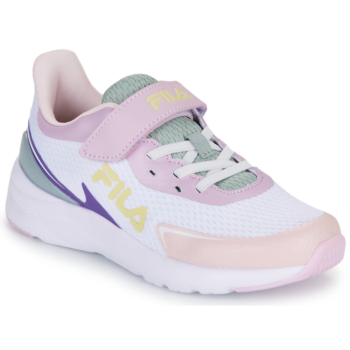 Scarpe bambini ragazza Fila  CRUSHER V kids  Bianco