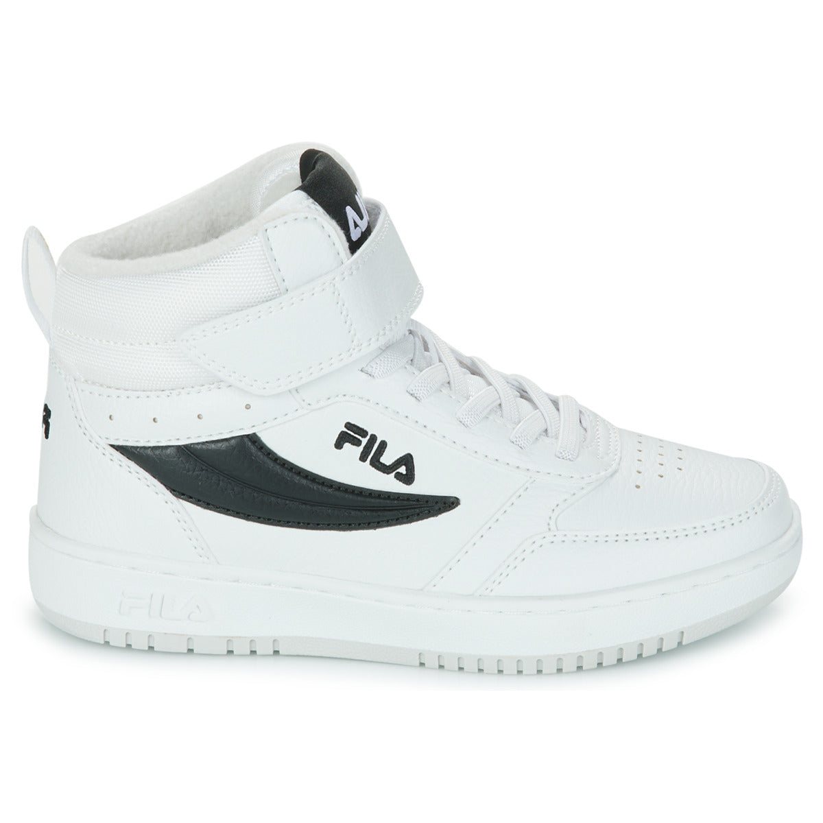 Scarpe bambini ragazza Fila  FILA REGA NF mid velcro kids  Bianco