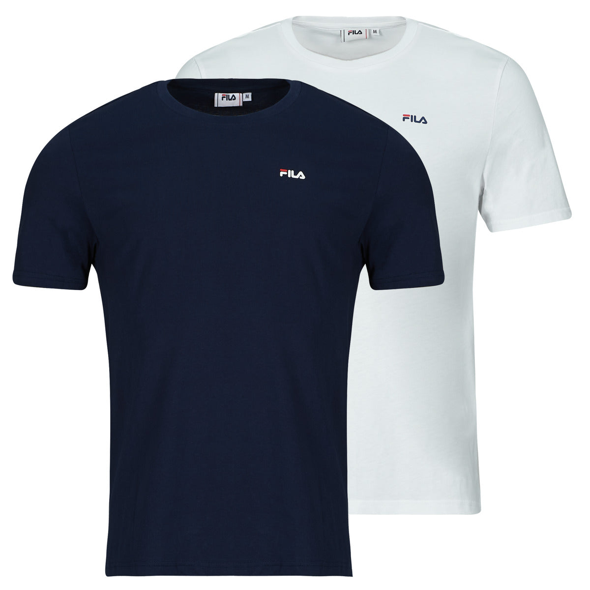 T-shirt Uomo Fila  BROD TEE PACK X2  Blu