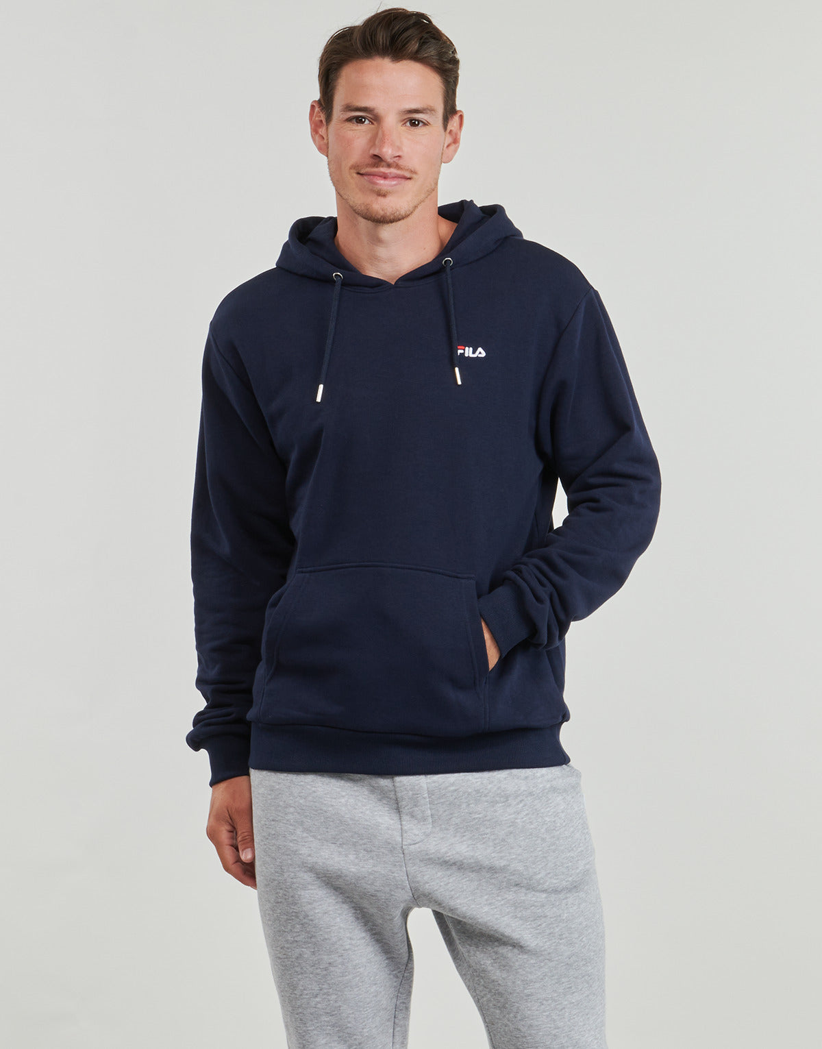 Felpa Uomo Fila  BENGEL REGULAR HOODY  Marine