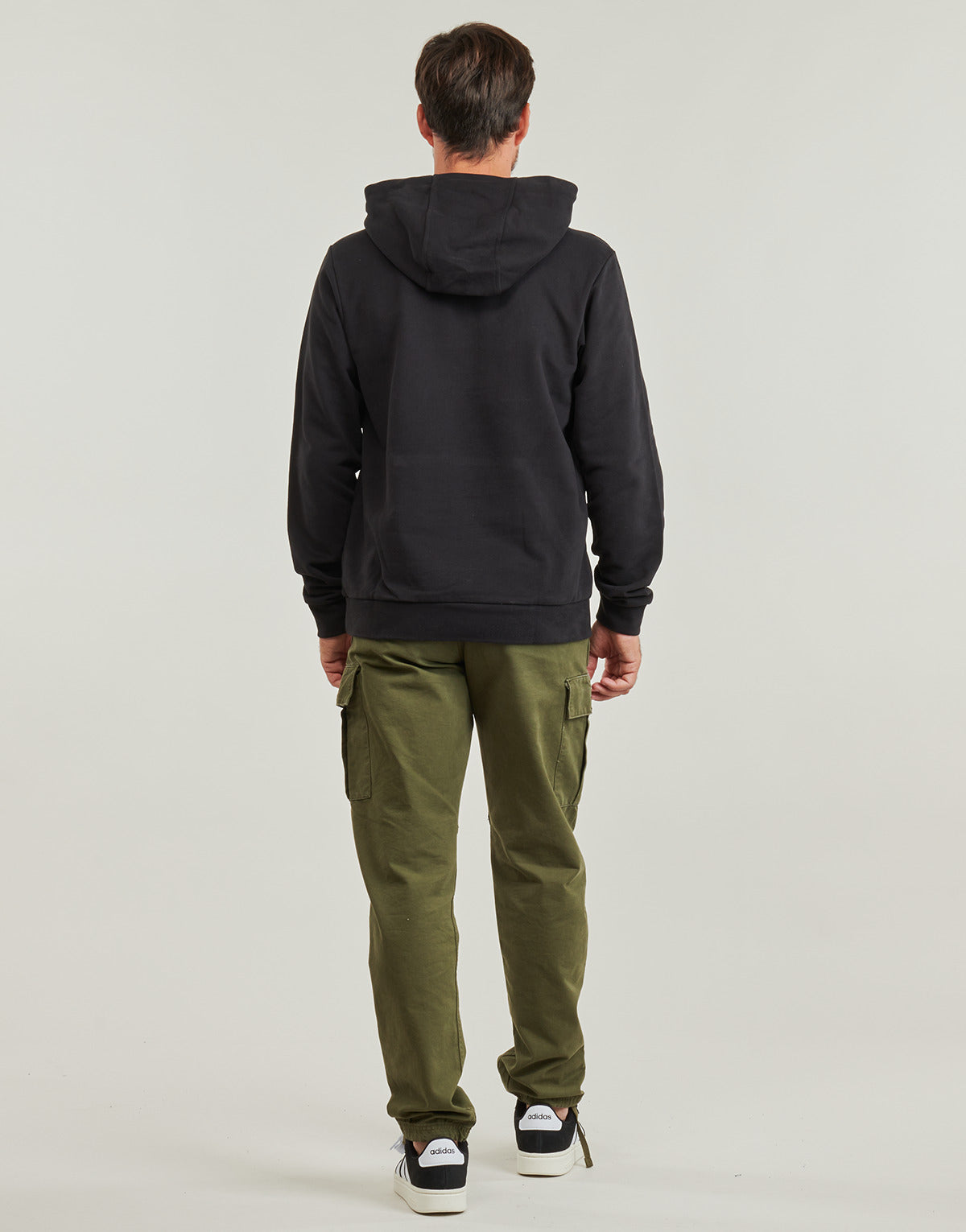 Felpa Uomo Helly Hansen HH LOGO HOODIE 2.0 Nero