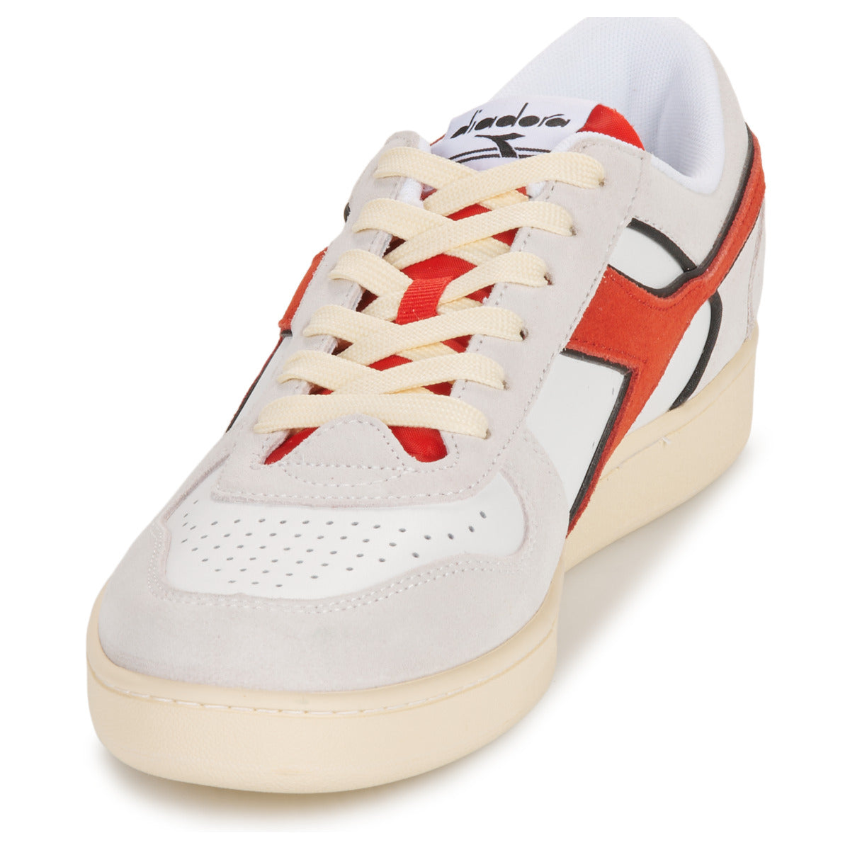 Sneakers Uomo Diadora  MAGIC B LOW SUE  Bianco