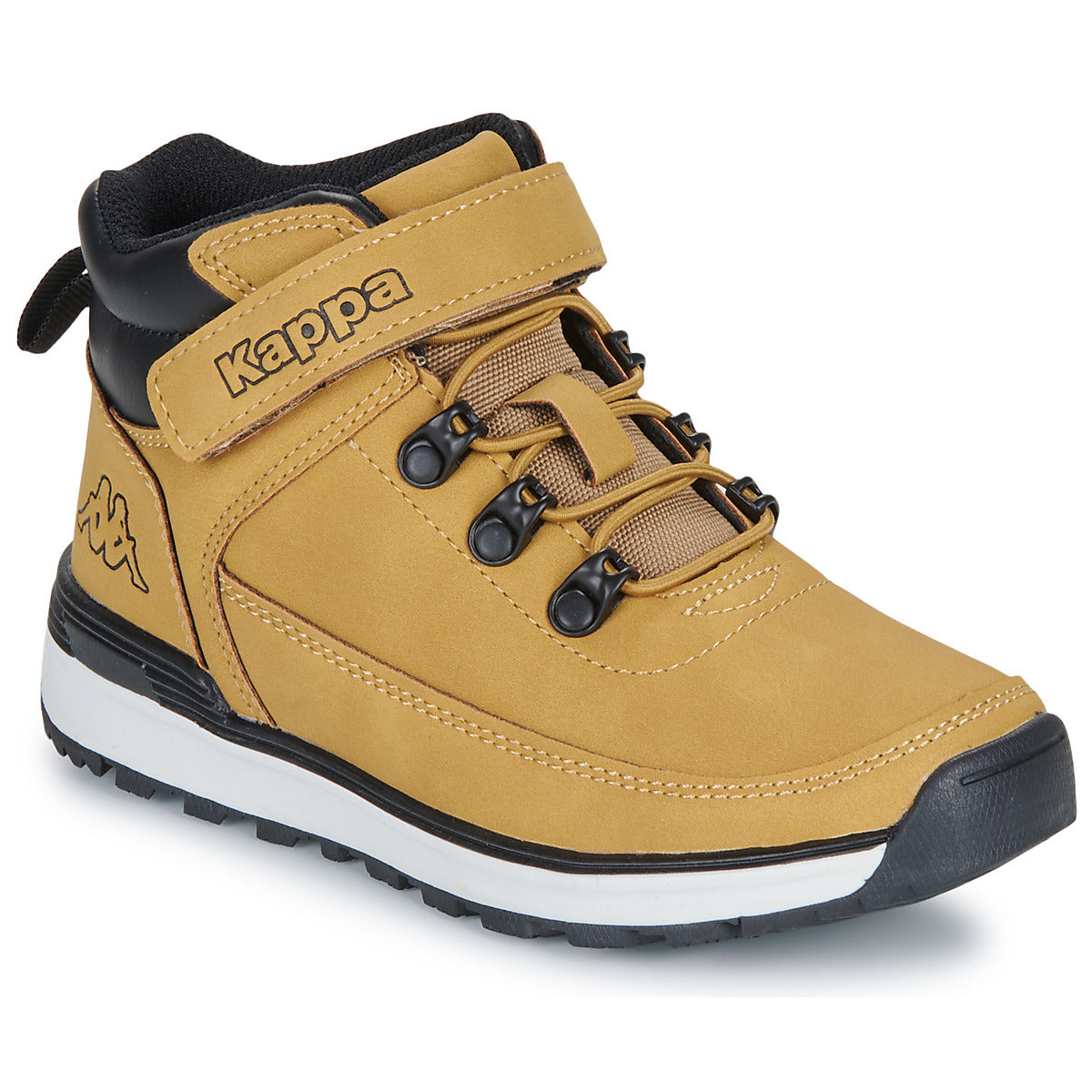 Stivaletti bambini ragazzo Kappa LOGO MONSI MD EV KID Beige