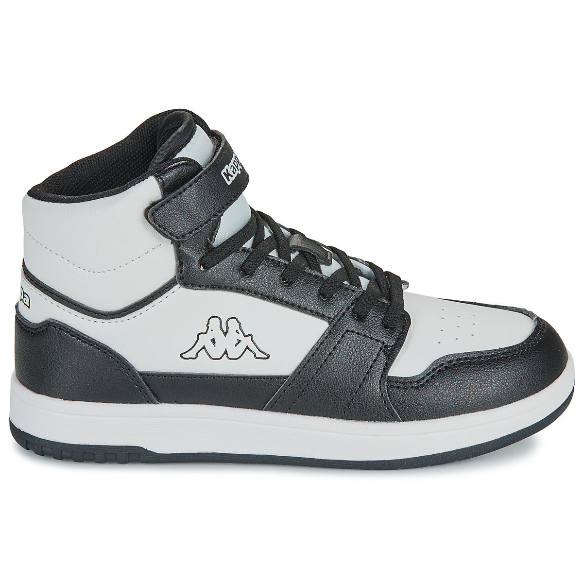 Scarpe bambini ragazzo Kappa  LOGO RERNAL MD EV KID  Bianco